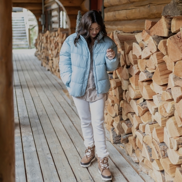 BNWT Noize Black Size L Avalon Puffer Jacket - Picture 4 of 4